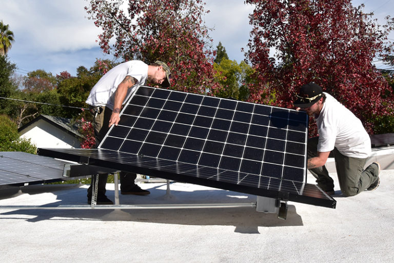 Foam Roof Green Stock Solar